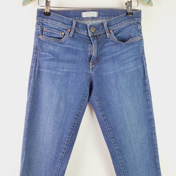 Principle Denim Innovators Dreamer Indigo Mid-Rise Skinny Jeans, Sz 27 - Picture 3 of 10